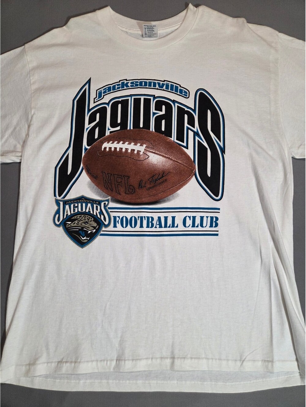 Vintage Jacksonville Jaguars Football Club T Shirt Mens XL